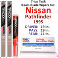 thumbnail image 1 of 1995 Nissan Pathfinder Beam Blade Wipers (Set of 3) w/Rear Wiper, 1 of 3