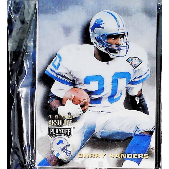 1995 Playoff Absolute Detroit Lions Team Set 5 Cards Barry Sanders