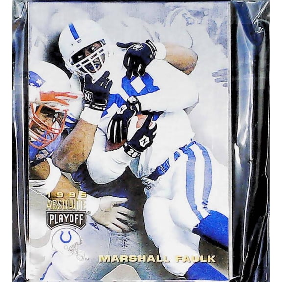 1995 Playoff Absolute Indianapolis Colts Team Set 5 Cards Marshall Faulk