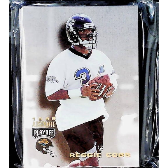 1995 Playoff Absolute Jaguars Team Set 9 Cards Boselli Stewart Johnson RCs