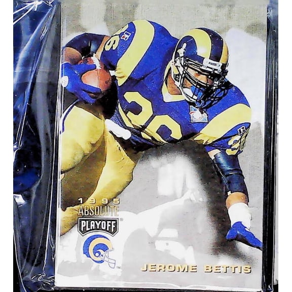 1995 Playoff Absolute St Louis Rams Team Set 7 cards Jerome Bettis