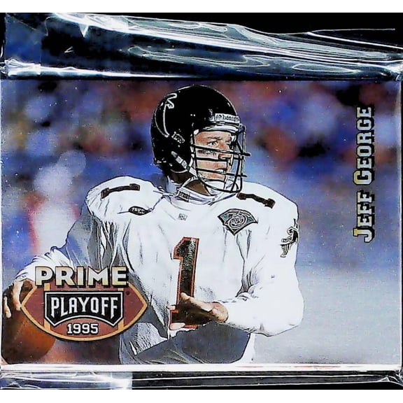 1995 Playoff Prime Atlanta Falcons Team Set 5 Cards Jeff George