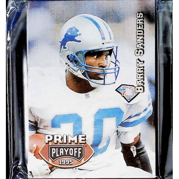 1995 Playoff Prime Detroit Lions Team Set 5 Cards Barry Sanders