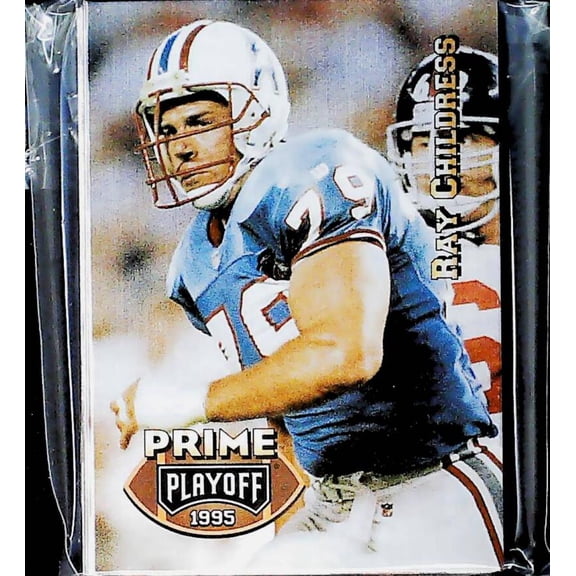 1995 Playoff Prime Houston Oilers Team Set 7 Cards Steve McNair RC