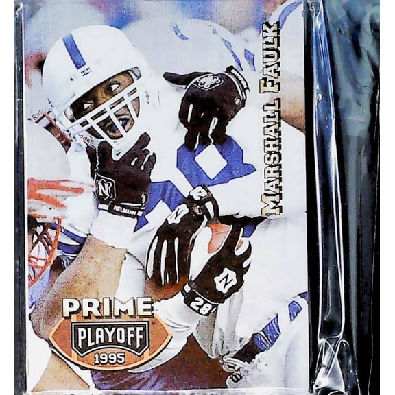 1995 Playoff Prime Indianapolis Colts Team Set 5 Cards Marshall Faulk