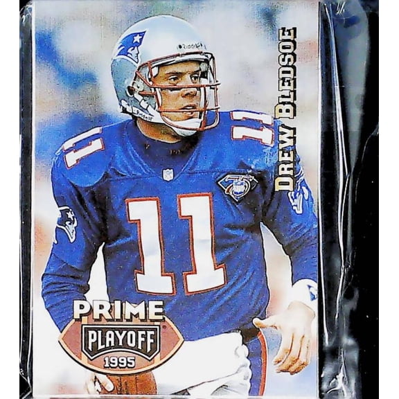 1995 Playoff Prime New England Patriots Team Set 6 Cards Drew Bledsoe
