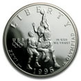 thumbnail image 1 of 1995-S Olympic Basketball 1/2 Dollar Clad Commem BU (Box/COA), 1 of 3