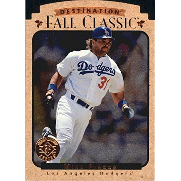 1995 SP Championship Fall Classic Die Cuts #4 Mike Piazza MLB Baseball Trading Card
