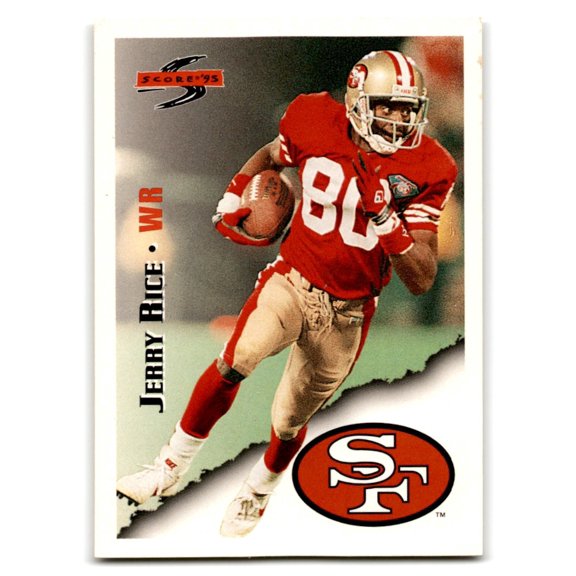 1995 Score Football Jerry Rice #3 San Francisco 49ers Card San Francisco 49ers NFL Football Trading Card