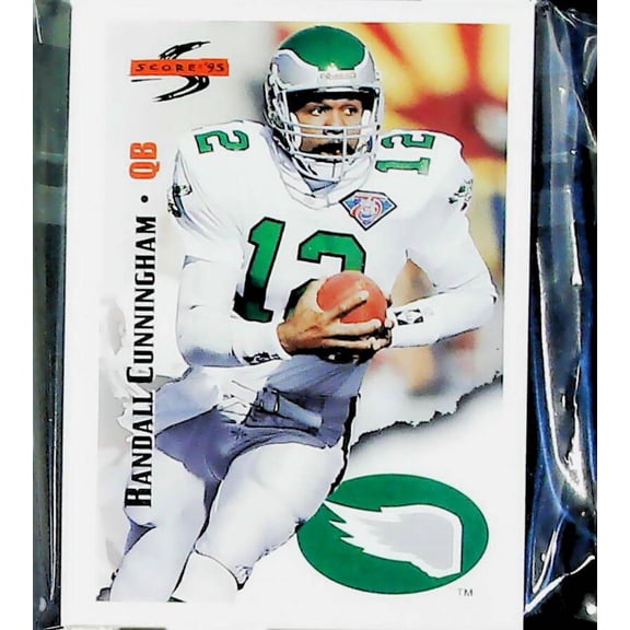 1995 Score Football Philadelphia Eagles Team Set Randall Cunningham 8 Cards