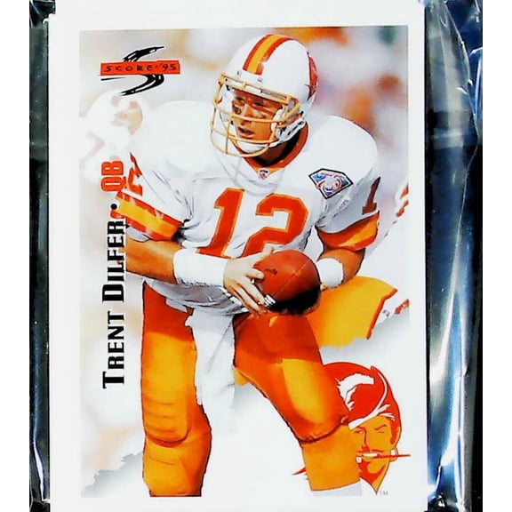 1995 Score Football Tampa Bay Buccaneers Team Set 7 Cards Warren Sapp RC