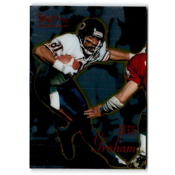 1995 Select Certified Chicago Bears Jeff Graham #38 Football Card Chicago Bears NFL FOOTBALL Trading Card
