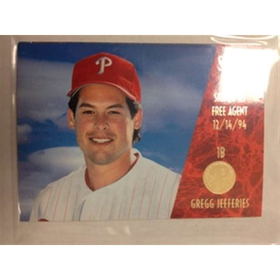 1995 Select Philadelphia Phillies Team Set Dykstra 4 Cards