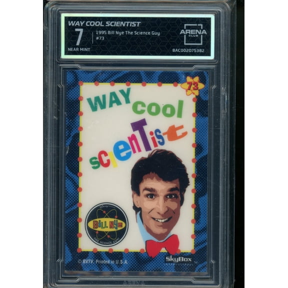 1995 SkyBox Bill Nye The Science Guy #73 Arena Club 7