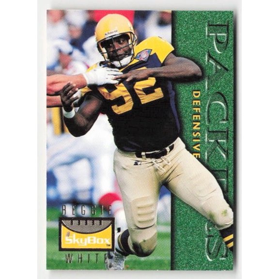 1995 SkyBox Premium Green Bay Packers Reggie White #47 NFL Football Card Green Bay Packers NFL FOOTBALL Trading Card