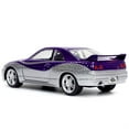thumbnail image 1 of 1995 Skyline GT-R (BCNR33) Purple and Silver Metallic "Fast & Furious" Series 1/32 Diecast Model Car by Jada, 1 of 4