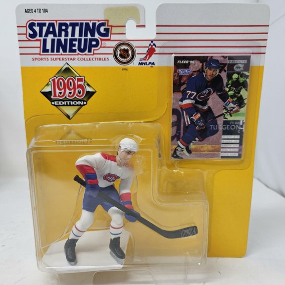 1995 Starting Lineup PIERRE TURGEON Hockey Figure Card Canadiens SLU NHL NEW