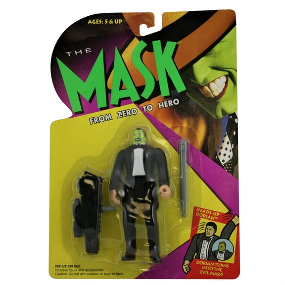 1995 The Mask From Zero to Hero Heads-Up Dorian Action Figure Kenner #81916