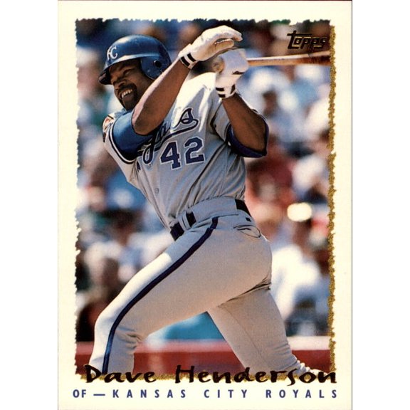 1995 Topps #276 Dave Henderson MLB Baseball Trading Card