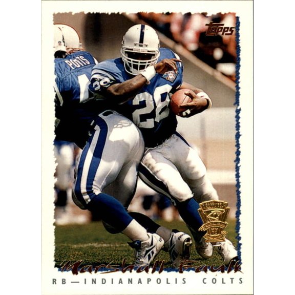 1995 Topps Inaugural Panthers Ed. Indianapolis Colts Team Set