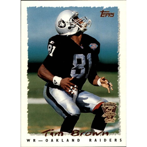1995 Topps Inaugural Panthers Ed. Oakland Raiders Team Set