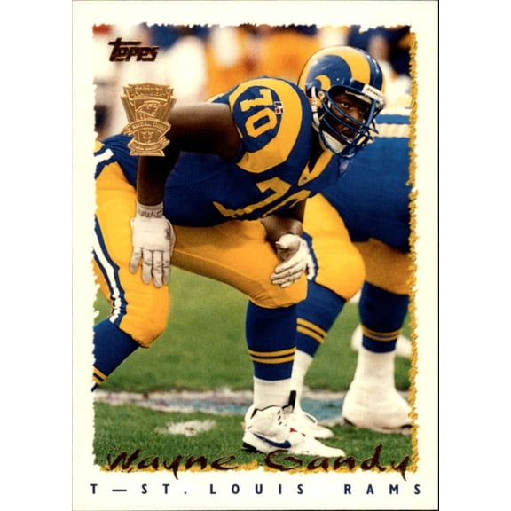 1995 Topps Inaugural Panthers Ed. St Louis Rams Team Set