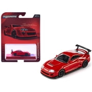 1995 Toyota Supra RHD Right Hand Drive Red "Collection" Series 1/64 Diecast Model Car by Majorette