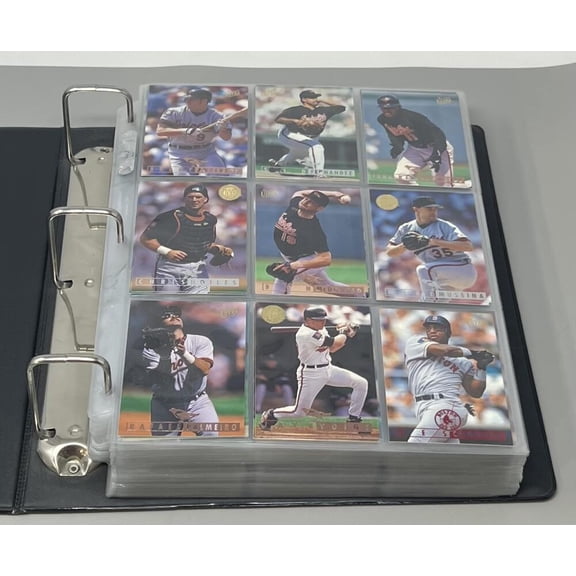 1995 Ultra Baseball Complete Binder Set 1-150