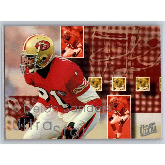 1995 Ultra Deion Sanders #8 Ultra Stars