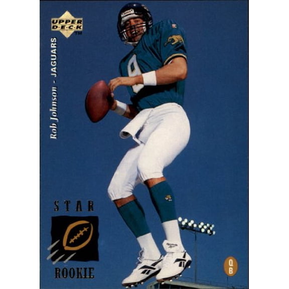 1995 Upper Deck #28 Rob Johnson RC NFL Football Trading Card