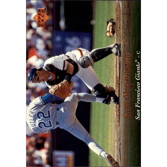 1995 Upper Deck #332 Kirt Manwaring MLB Baseball Trading Card