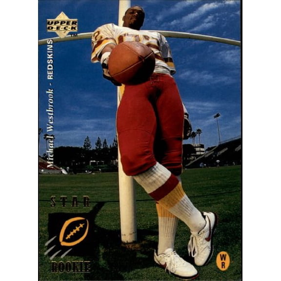 1995 Upper Deck #4 Michael Westbrook RC NFL Football Trading Card