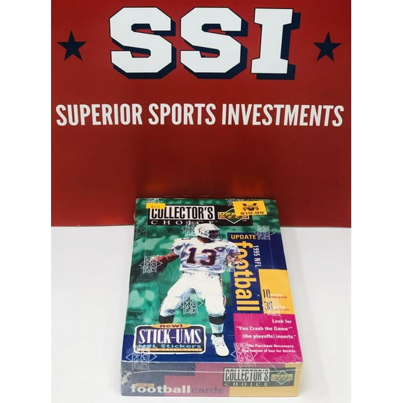 1995 Upper Deck Collectors Choice Update Football Box