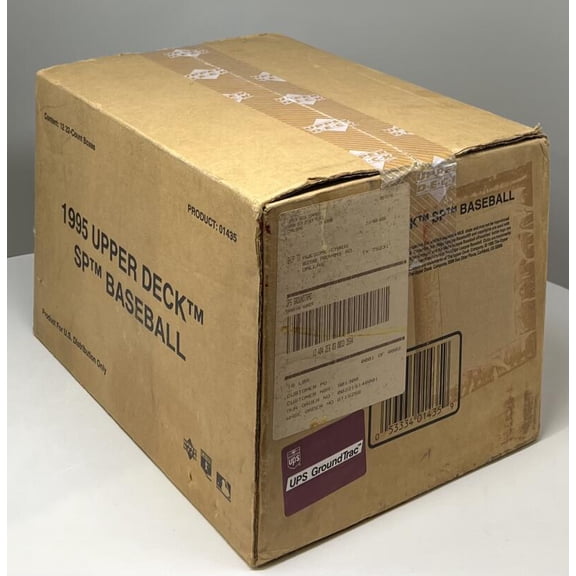 1995 Upper Deck SP Baseball Hobby 12-Box Case