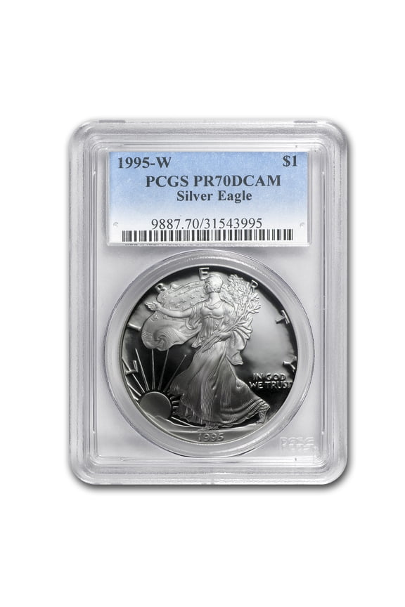 1995-W Proof American Silver Eagle PR-70 PCGS