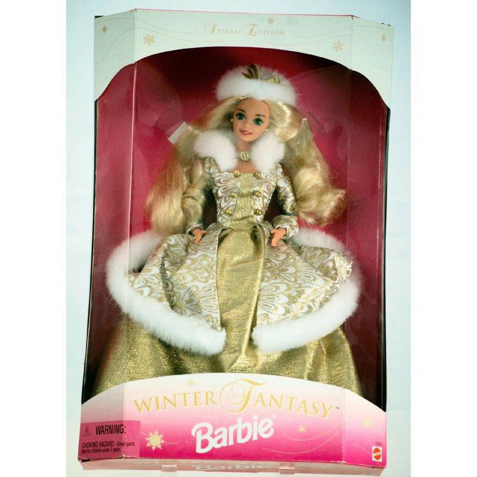 1995 Winter Fantasy Barbie Blonde - Sam's Club Exclusive
