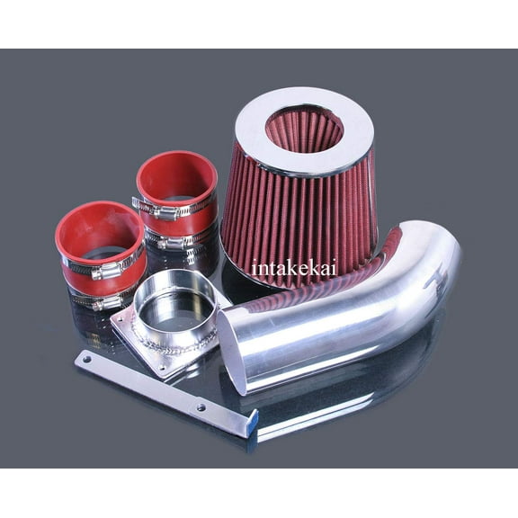 1996 1997 1998 1999 2000 AUDI A4 Quattro A6 2.8 2.8L V6 ENGINE AIR INTAKE KIT SYSTEMS (RED)