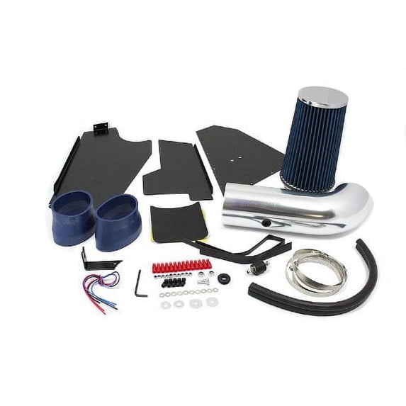 1996 1997 1998 1999 2000 Chevrolet C/K 1500 / 2500 / 3500 V8 5.0L 5.7L Heat Shield Cold Air Intake System with Filter - Blue