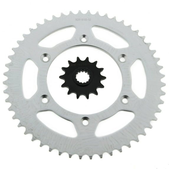 1996 1997 1998 KTM 300 EXC 14 Tooth Front and 52 Tooth Rear Sprocket