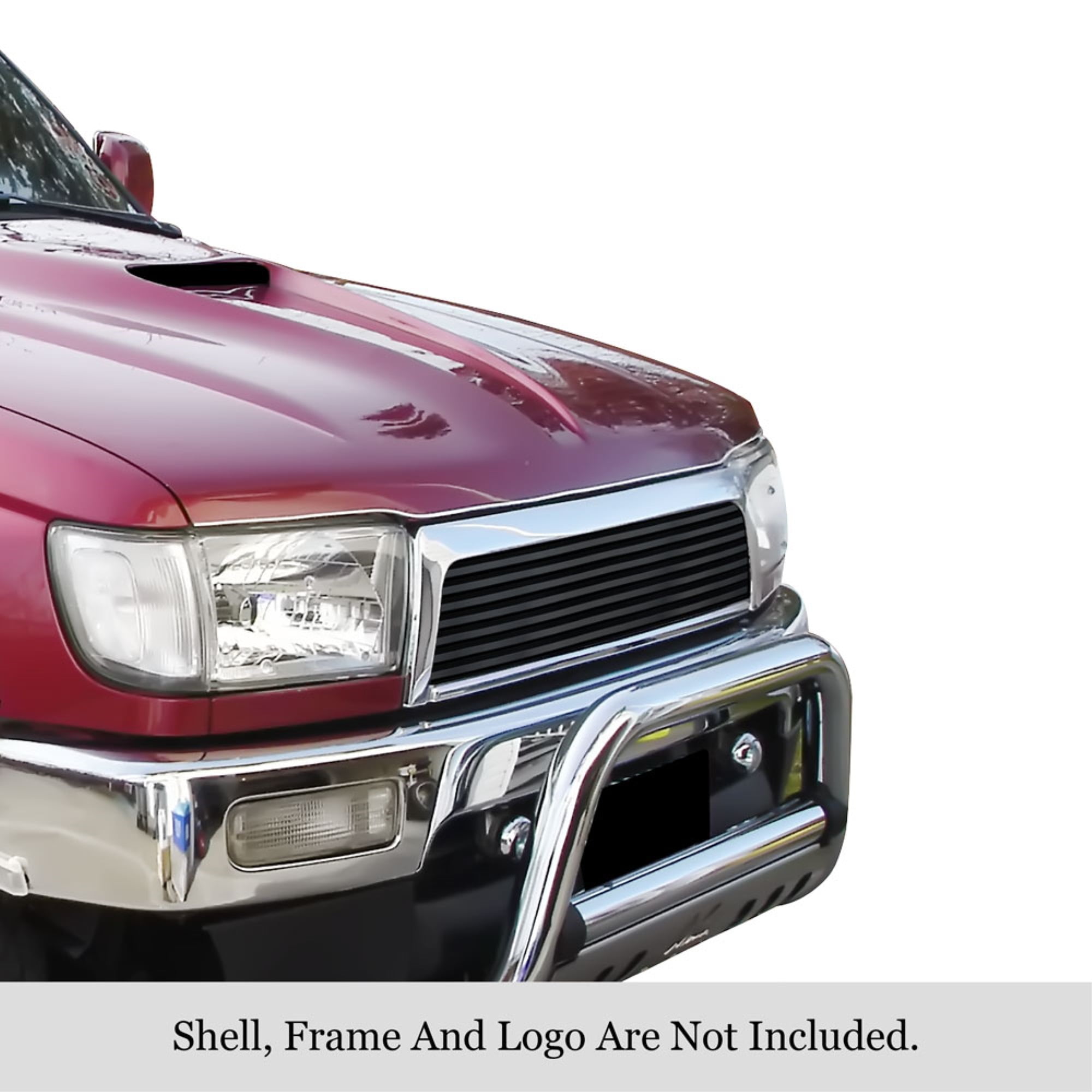 1996-1998 Toyota 4Runner Stainless Steel Black Powder Coated Finish 8X6 ...