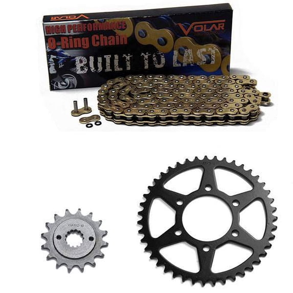 1996-2003 Kawasaki Ninja ZX7R O-Ring Chain and Sprocket Kit - Gold (520 Conv)