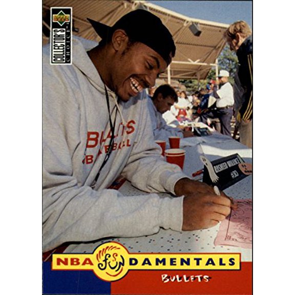 1996-97 Collector's Choice #194 Rasheed Wallace FUND NBA Basketball Trading Card