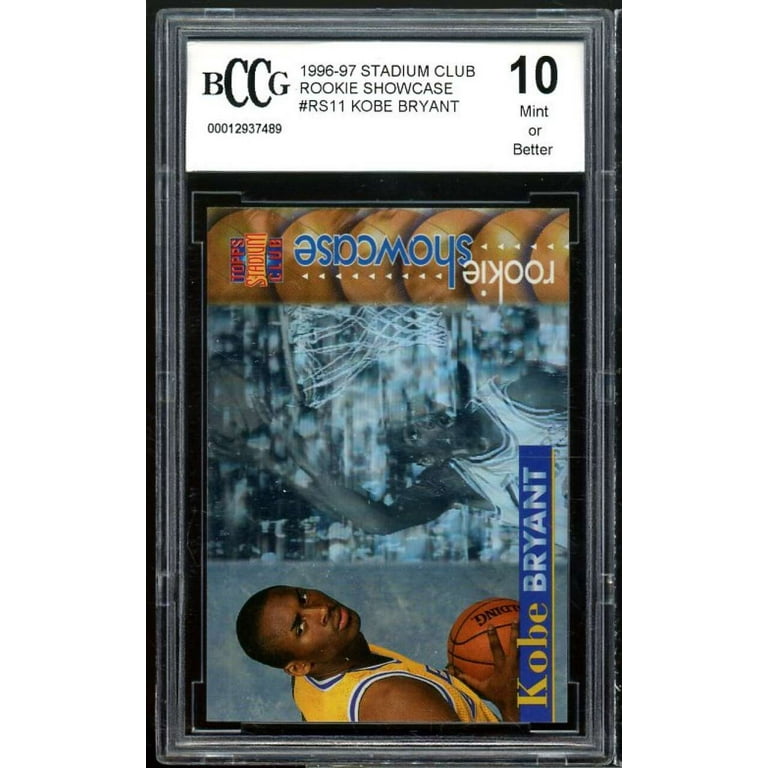 1996-97 Stadium Club Rookie Showcase #rs11 Kobe Bryant Rookie BGS 