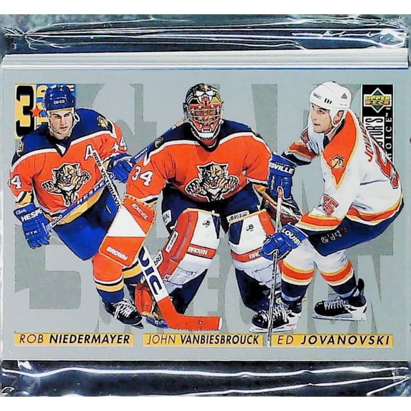 1996-97 UD Collector's Choice Florida Panthers Team Set 12 Cards