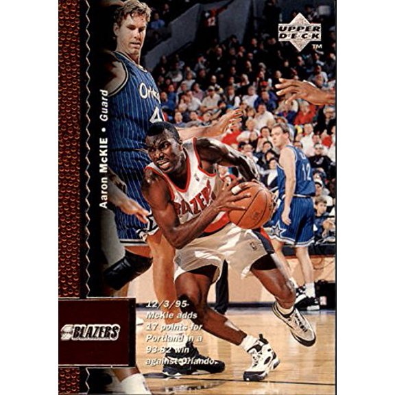 1996-97 Upper Deck #100 Aaron McKie NBA Basketball Trading Card