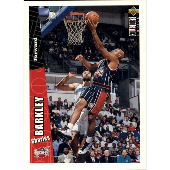 1996-97 Upper Deck Collector's Choice Houston Rockets Team Set 12 Cards Barkley