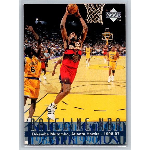 1996-97 Upper Deck Dikembe Mutombo #318