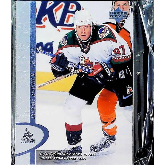 1996-97 Upper Deck Phoenix Coyotes Team Set 13 Cards (Winnepeg Jets uniforms) MINT