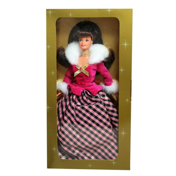 Winter Rhapsody Barbie Doll Brunette Special Edition Avon Exclusive Mattel 1996
