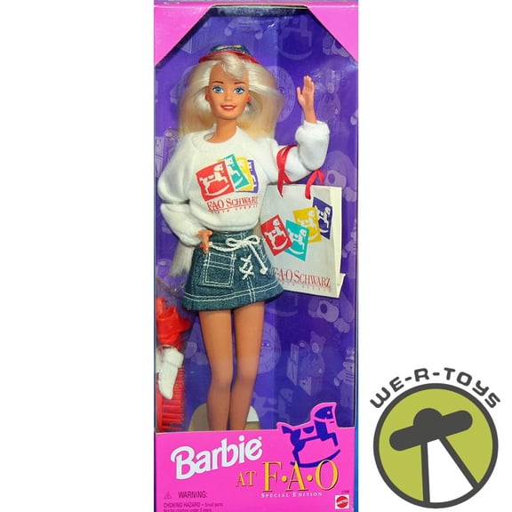 Barbie at FAO Doll Special Edition 1996 Mattel 17298 NEW